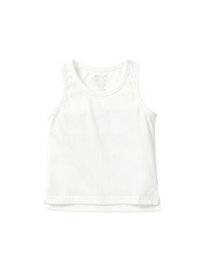 Little Bipsy White Tank Top